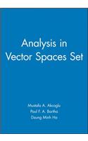 Analysis in Vector Spaces Set