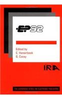 Electronic Publishing '92