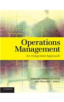 Operations Management: An Integrated Approach