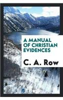 Manual of Christian Evidences