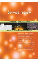 Service review A Complete Guide - 2019 Edition