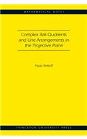 Complex Ball Quotients and Line Arrangements in the Projective Plane