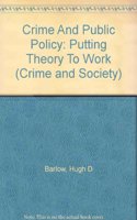 Crime And Public Policy