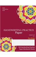 Blank handwriting book