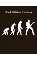 Blank Tablature Notebook: 5 Blank Chord Diagrams Seven 6-line Staves per page with 110 pages printed on both sides in an 8.5x11 size.
