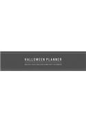 Halloween Countdown Planner