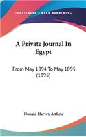 A Private Journal in Egypt