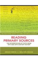 Reading Primary Sources