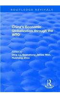 China's Economic Globalization through the WTO