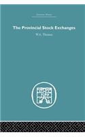 Provincial Stock Exchanges