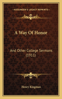Way Of Honor