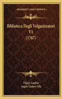 Biblioteca Degli Volgarizzatori V1 (1767)