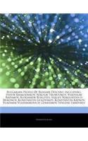 Articles on Bulgarian People of Russian Descent, Including