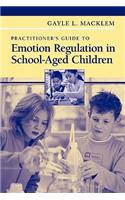 Practitioner's Guide to Emotion Regulation in School-Aged Children