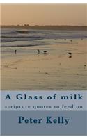 A Glass of milk