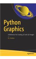 Python Graphics: A Reference for Creating 2D and 3D Images