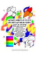 Aprender nombres de colores para niños que hablan español Libro de colorear Utilizar números para aprender profesor decide + formas de la diversión múltiples ejercicios para niños, adultos ancianos Terapia artística: (Libros en Español - Books In Spanish & Some In English)