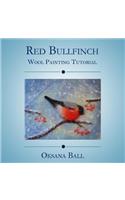 Wool Painting Tutorial "Red Bullfinch": (1 Painting with Wool)