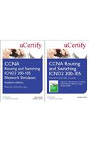 CCNA Routing and Switching Icnd2 200-105 Pearson Ucertify Course and Network Simulator Academic Edition Bundle