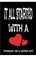 It All Started With A Message On A Date App