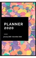 2020 Planner: Daily Weekly & Monthly Calendar