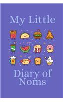 My Little Diary of Noms: Small College Ruled Notebook