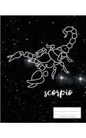 Scorpio Composition Notebook