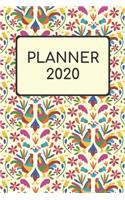 Planner 2020: Agenda Schedule 2020 I Weekly Monthly Daily Planner I Organizer Notebook 2020 I 6"x9" 120 Pages
