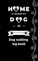 Dog walking log book