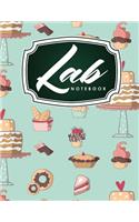 Lab Notebook: Chemistry Laboratory Notebook, Lab Notebook Ruled, Lab Notebook Graph, Student Lab Notebook, Cute Baking Cover(84 Lab Notebook)