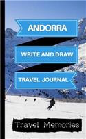 Andorra Write and Draw Travel Journal