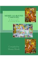 Merry Go Round Carousel: A Greyscale Coloring Book