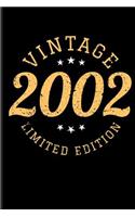 Vintage 2002 Limited Edition