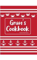 Gran's Cookbook Nautical Red Edition