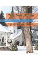 Word Search Puzzles for Adults: Travel America: Boroughs & Burgs Volume 2