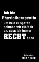Ich Bin Physiotherapeutin Kalender 2019/2020