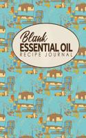 Blank Essential Oil Recipe Journal