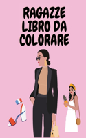 Ragazze libro da colorare