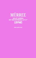 Murree Bullet Journal, Diego Garcia Blue, Dot Grid Notebook, 8.5