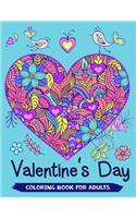 Valentine's Day Coloring Book for Adults