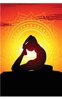 Yoga Notebook: Blank Journal Diary Log(46 Yoga 150 Lined)