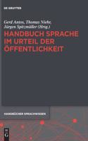 Handbuch Sprache Im Urteil Der Öffentlichkeit