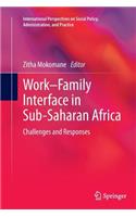 Work-Family Interface in Sub-Saharan Africa