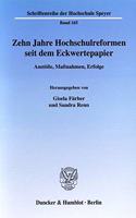 Zehn Jahre Hochschulreformen Seit Dem Eckwertepapier