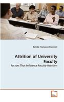 Attrition of University Faculty