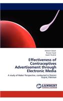 Effectiveness of Contraceptives Advertisement through Electronic Media