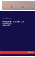 Monatshefte fur Politik und Wehrmacht: zweiter Band(German)