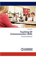 Teaching of Communication Skills