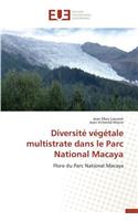 Diversit� V�g�tale Multistrate Dans Le Parc National Macaya: (Omn.Univ.Europ.)
