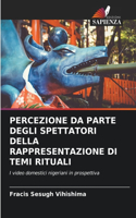 Percezione Da Parte Degli Spettatori Della Rappresentazione Di Temi Rituali